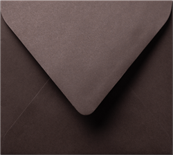Envelop Seasons 12,5 x 14 cm Chocolat