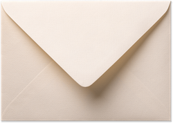 Envelop Vintage 11 x 15,6 cm ivoor