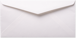 Envelop Vintage 11 x 22 cm wit