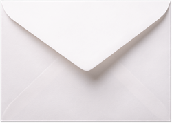 Envelop Vintage 15,6 x 22 cm wit