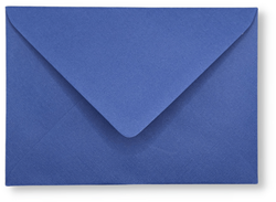 Envelop 12,5 x 17,6 cm Donkerblauw
