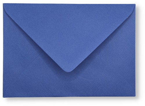Envelop 12,5 x 17,6 cm Donkerblauw