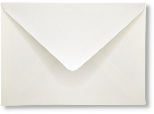 Envelop 12,5 x 17,6 cm Ivoor