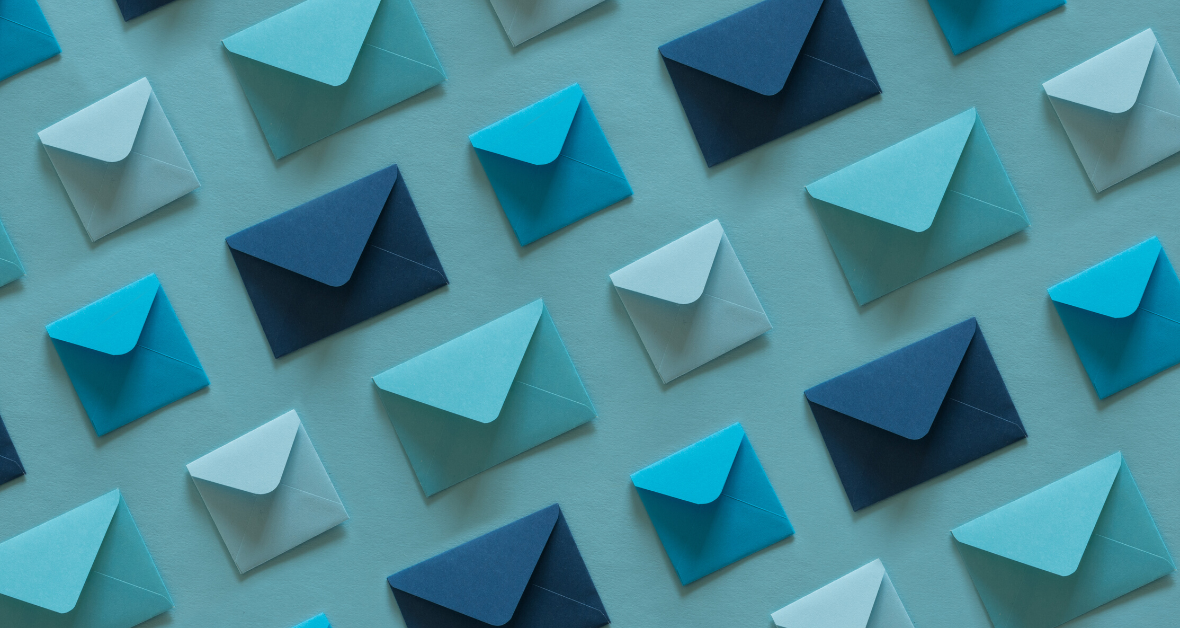 Verscheidene soorten enveloppen
