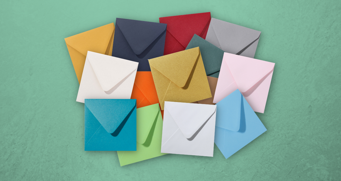 Vierkante enveloppen bestellen