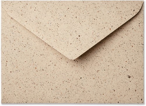Envelop Circulair 15,6 x 22 cm cacao