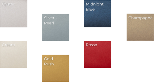 Kleuren Metallic nieuw 2023