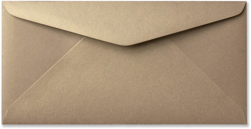 Envelop Metallic 11 x 22 cm champagne