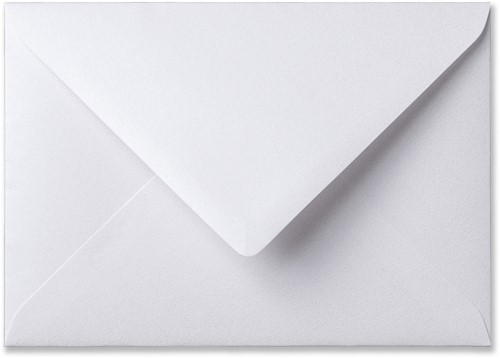Envelop Metallic 12 x 18 cm extra white