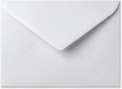 Envelop Metallic 15,6 x 22 cm extra white