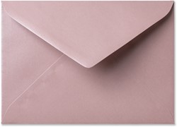 Envelop Metallic 15,6 x 22 cm rose