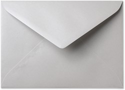Envelop Metallic 15,6 x 22 cm platinum