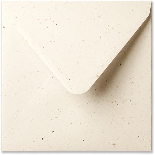 Envelop Circulair 14 x 14 cm tulp